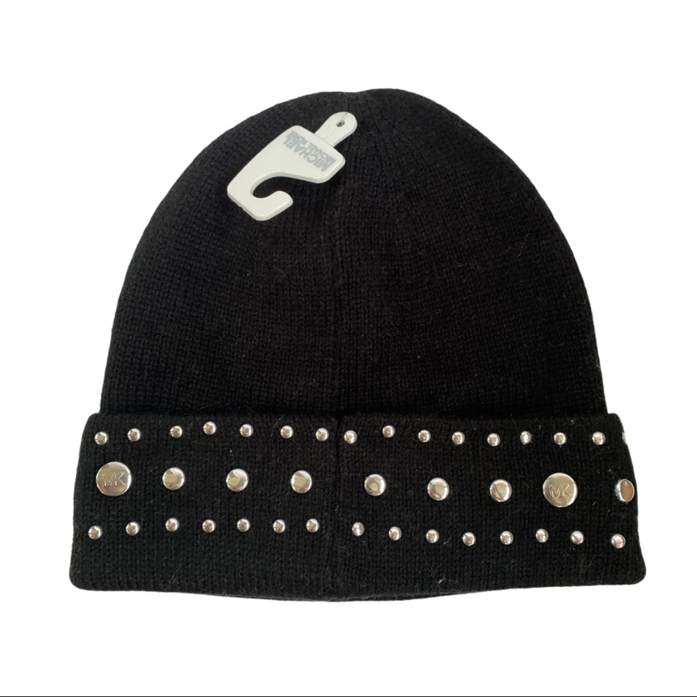 MICHAEL Michael Kors Dome Stud Cuff Hat - Picture 5 of 6